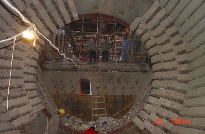 Rotary Kiln Lining Work